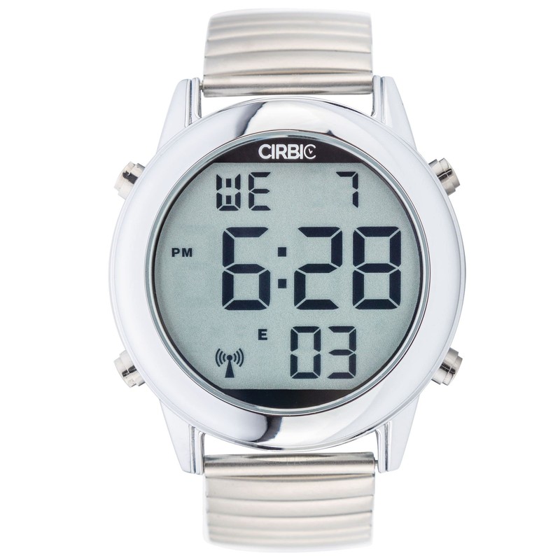 Cirbic Large, Clear English Voice Digital Talking Watch for The