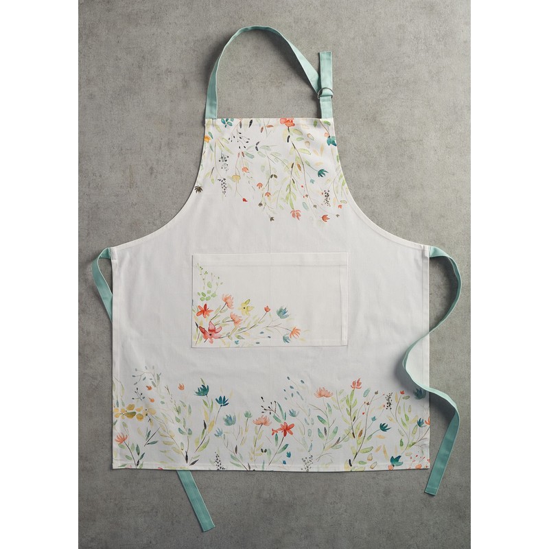 Maison d' Hermine Apron for women with Pocket 100% Cotton