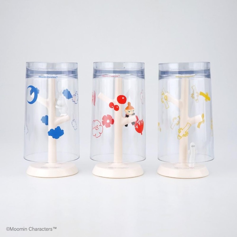 Hashy Topin Hashy Gargle Cup & Stand, Moomin NEW MM-3533