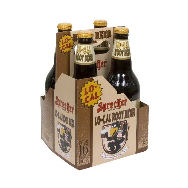Sprecher - Soda Root Beer Low Cal 4Pk (Pack of 6)