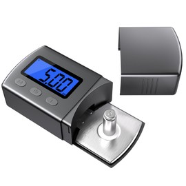 DIGITNOW Digital Turntable Stylus Force Scale Gauge 0.01g/5.00g,Tracking Force Pressure Scale for Tonearm Phono Cartridge, Blue LCD Backlight