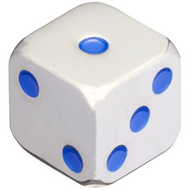 Image Mission KG13523 Kikyosha Metal Dice, 0.6 inches (15 mm), Blue