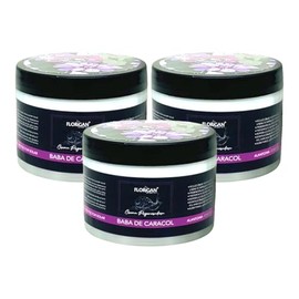 Crema Regeneradora Facial Baba de Caracol Florigan  Snail Mucin Face Cream Set, 3 x 350g                                                              