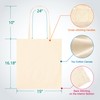 Phicorn Blank Canvas Tote Bags Bulk - 7oz 100% Cotton