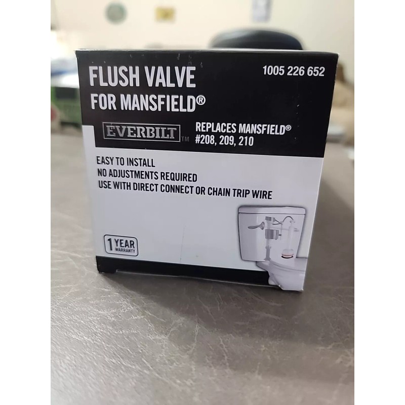 Everbilt Flush Valve For Mansfield Toilet #208, 209, 210 (BL5)