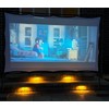 Portable Projector Screen | 90" Wide x 52" Tall Screen