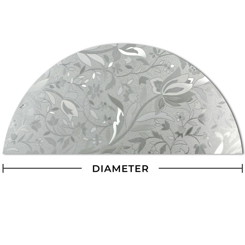Autotech Park Precut Custom Arched Window Film, Floral Series 5