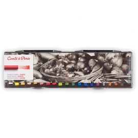 Conté à Paris Soft Pastels with 20 Assorted Colors