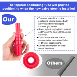 Quick Change Tire Valve Tool Kit,Tire Valve Stem Core Quickly Replacement Tool Kit,Perfect Tool for Replacing Leaky Valves in Cars,ATVs,Trucks,Motorcycles, etc.with 5 TR413 Valve,4-Way Valve Tool