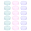 BESTOYARD 30pcs Cream Box Color Macaron Separate Jar Lip Eye