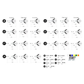 CUESOUL TERO+ AK7P Dart Shafts, Double Direction Telescopic and Rotating Dart Flights System