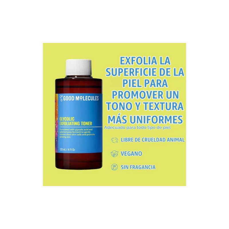 Good Molecules Glycolic Exfoliating Toner 120ml/4oz - Facial Toner and