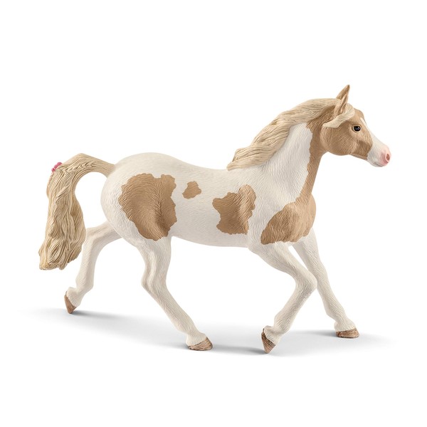 SCHLEICH Horse Club Paint Horse Mare Educational Figurine for Kids Ages 5-12