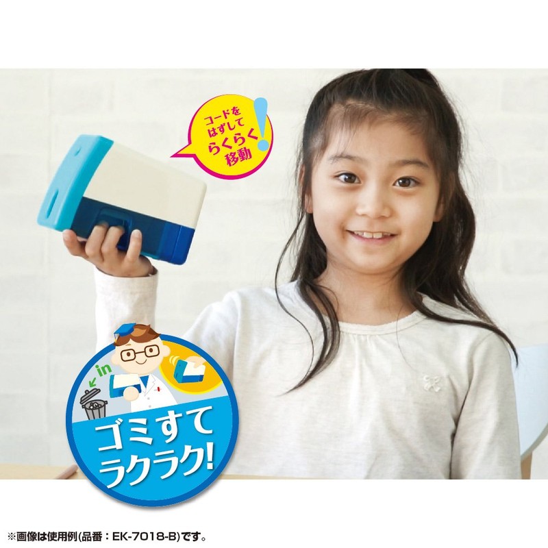 Sonic EK-7018-B Pencil Sharpener, Easy Peegee, Electric Pencil Sharpener, Blue