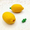 Topflier 30 Pack Mini Lemon Erasers for Kids Party Bag