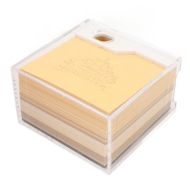 3D Memo Pad Chinese Dragon Palace Craft Paper Carving Sculpture 3D Art Notepad for Home New Year Decor