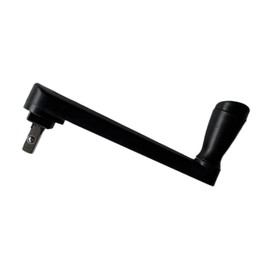 Fenteer Patio Umbrella Crank Handle Handle Arm Assembly, Detachable Handle, Universal Lawn Gardens Umbrella Accessories, Black