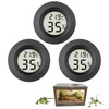3Pcs Digital Humidity and Temperature Meter Mini Hygrometer Thermometer for