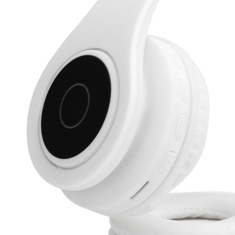 LED Noise Reduction Headset Cat Ear Shape Bluetooth 5.0 Headset