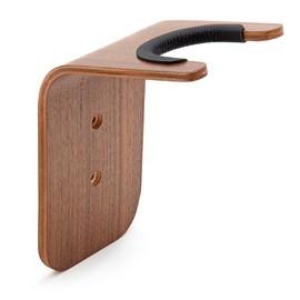 Guitar Wall Hanger Handmade Unique Design Bent Wood Guitar Hanger Wall Mount Guitar Holder Acoustic Guitar Accessories Ukulele Wall Mount Stand Wall Guitar Mount Guitar Hook (Mahogany, 1 Pack)