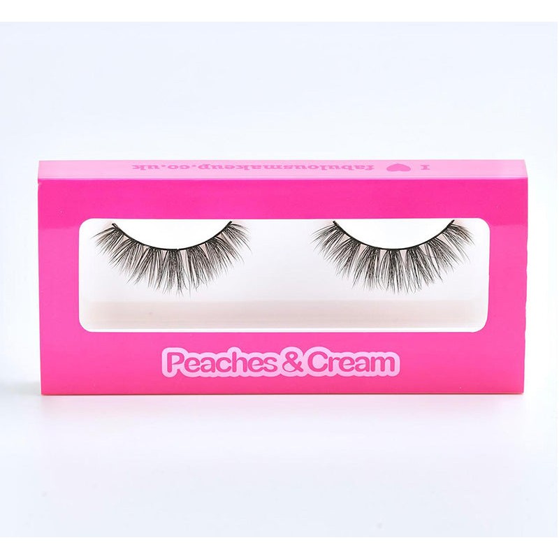 PEACHES AND CREAM NO.30 FAUX MINK LASHES, PEACHES & CREAM