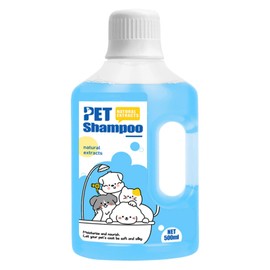 Lavado para Perros 500 ml, Limpiador corporal, Piel sensible picor, Olor | Champú Limpiador para Perros Antiolor , baño seco, lavado corporal sensible