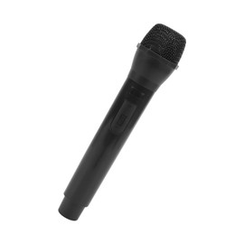 zalati Prop Microphone Lightweight Plastic for Children's Speeches, Children's Toys, Parties for Stage Performances, Photography Singing Props - Black