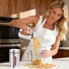 PEDOBALI 7 Pcs Kitchen Canisters Set with Window Glass 32