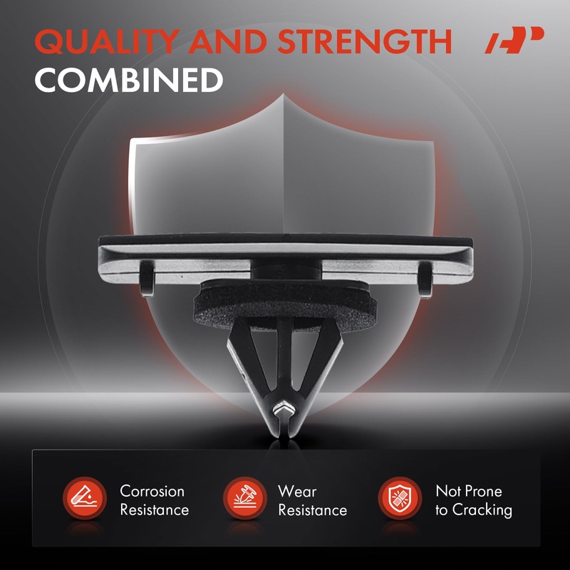 A-Premium 30PCS Nylon Front & Rear Fender Flare Moulding Clip