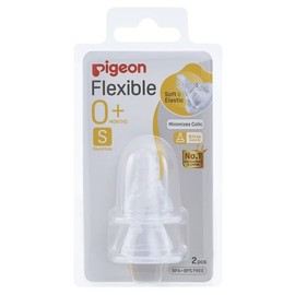 Pigeon Flexible Peristaltic Nipple S 2 Pack