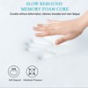 YOUR MOON Memory Foam Pillows for Travel, Small Compressible Camping