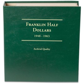 Littleton Coin Company 1948-1963 Franklin Half Dollar Album Coin Storage