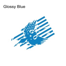 Cool Car Decals US Flag and Eagle Hood Decal Sticker Vinyl Auto Tuning Accessories Universal
