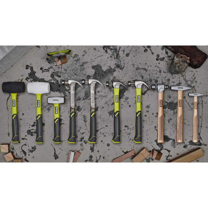 RYOBI RHHCC450 Claw Hammer Fibreglass 450 g