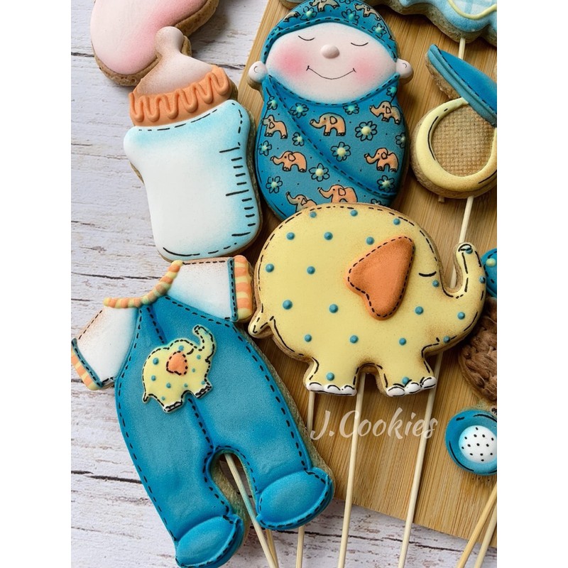 LILIAO Feeding Bottle Cookie Cutter for Baby Shower - 2.5