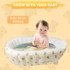 Inflatable Baby Bath Tub Portable Foldable Travel Mini Pool, Non-Slip