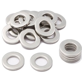 M16 Washers, M16x30mm Metal Washers AMLOOPH Large OD Plain Wide Metal Washers, Round Flat Spacer Repair Washer for Washers Crews Bolts
