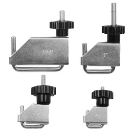 DUSCOKE 4PCS Hose Pinch Off Pliers, Multi-Size Hose Clamp Pliers Tool Set with 3/8" 1/2" 1" 1-3/4", Fluid Line Pinch Off Plier for Radiator Fuel Coolant Brake Hoses Maintenance