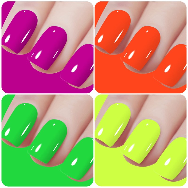 Vishine Semi-Permanent UV LED Gel Nail Polish Soak Off 6
