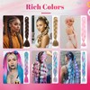 Benehair Braids Extensions, Ombre Jumbo Synthetic Hair for Braiding, Box