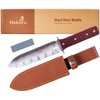 Hori Hori Knife - Landscaping, Digging, Weeding, Cutting, Planting Gardening