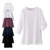 Nursely Sweat-Absorbent, Quick-Drying Scrub Inner (3/4 Sleeves), Medical Nurses, 3/4