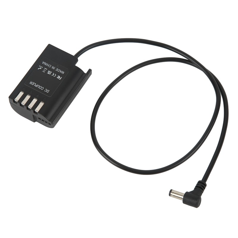 DMW DCC17 Dummy Battery DMW BLK22 DC Coupler 5.5x2.1 for