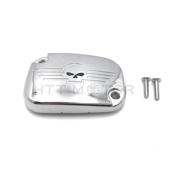 HTTMT Chrome Hydraulic Clutch Master Cylinder Cover Lid For 14-16