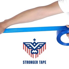 Blue Packing Tape 2 Inch x 55 Yards, 2 Mil Thick, Heavy Duty Colored Moving and Packaging Tape for Carton Sealing (Blue)
