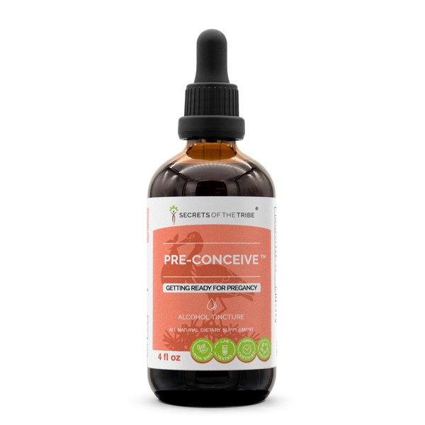 Secrets of the Tribe - Pre-Conceive, Herbal Supplement Blend Drops