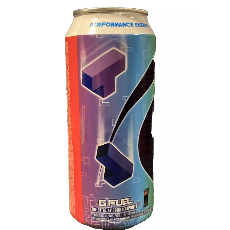 G Fuel BB 8/2025 GFUEL TETRIS BLAST ZERO SUGAR ZERO