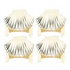 4Pcs Candle Snuffer Candle Extinguisher Metal Shell Pattern Automatic Candle