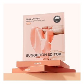 Ingredient Editor [Ingredient Editor] Deep Collagen Red Ginseng Revitalizing Mask Pack (4 sheets) / [성분에디터] 딥콜라겐 레드진생 리바이탈라이징 마스크팩 (4매)