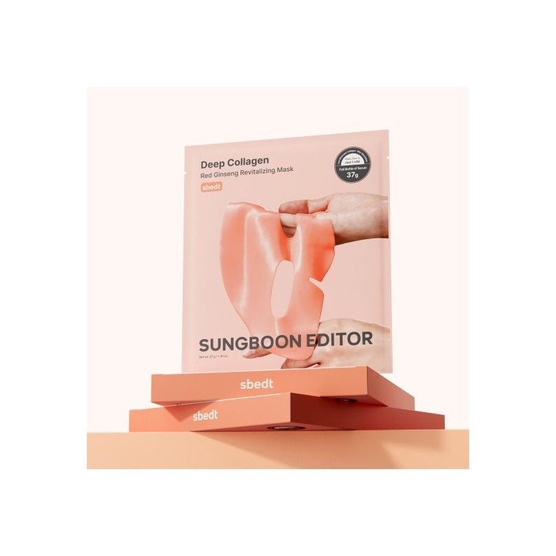 Ingredient Editor [Ingredient Editor] Deep Collagen Red Ginseng Revitalizing Mask